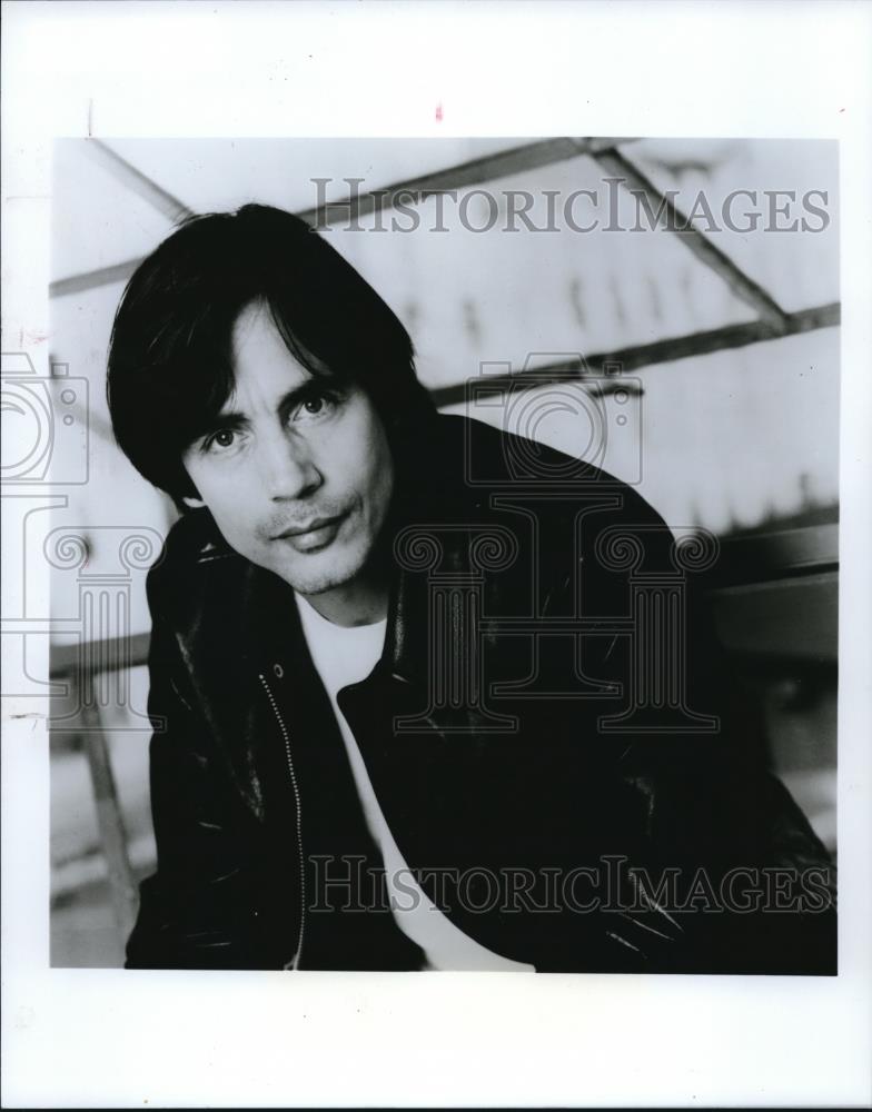 1990 Press Photo Jackson Browne Country Folk Singer Songwriter Musician - Historic Images