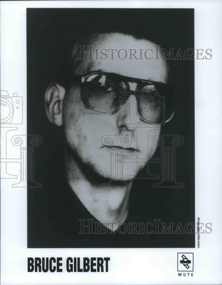 1991 Press Photo Bruce Gilbert English Experimental Art Punk Musician Wire Band - Historic Images