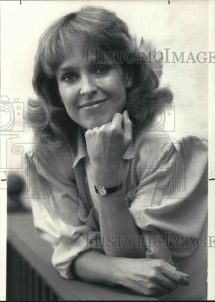 1986 Press Photo Jill Eikenberry in Los Angeles star of L.A. Law - cvp05886 - Historic Images