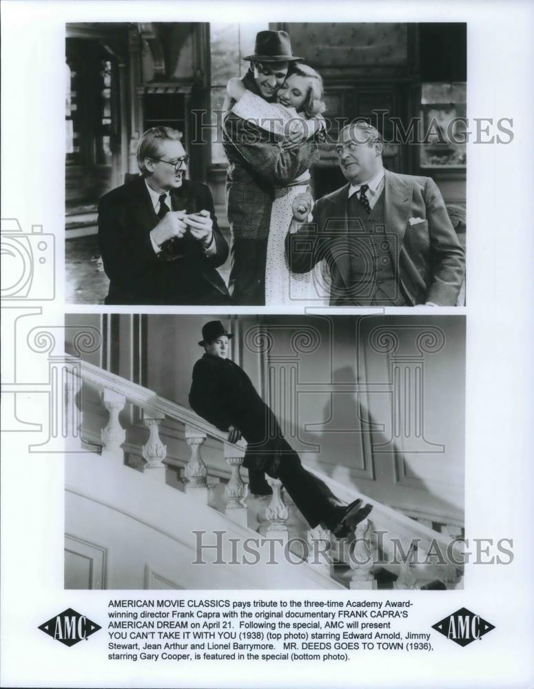 1998 Press Photo Frank Capra In Frank Capra's AMerican Dream - cvp07826 - Historic Images