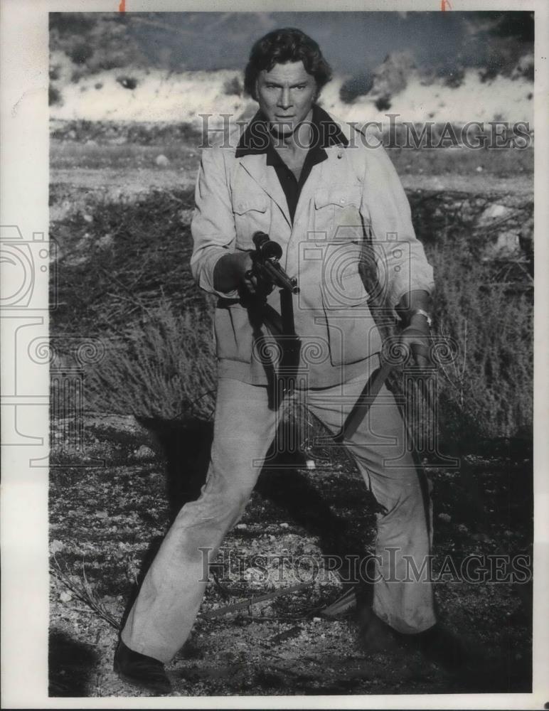 1978 Press Photo Steve Forrest stars in Maneaters are Loose! - cvp14444 - Historic Images