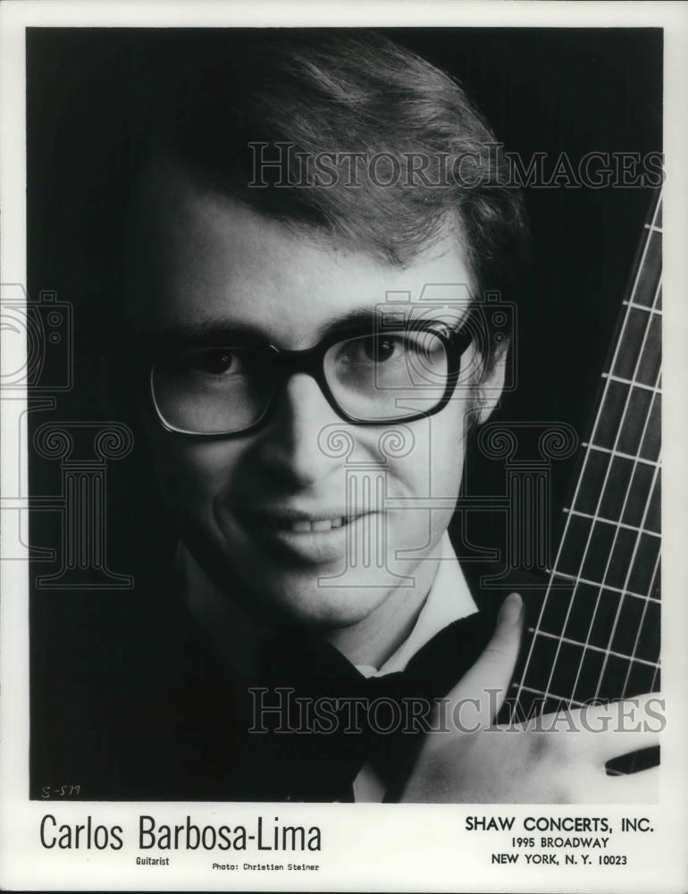 1978 Press Photo Carlos Barbosa Lima Guitarist - cvp14666 - Historic Images