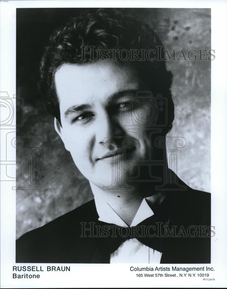 1998 Press Photo Russell Braun Baritone Opera Singer - cvp00101 - Historic Images