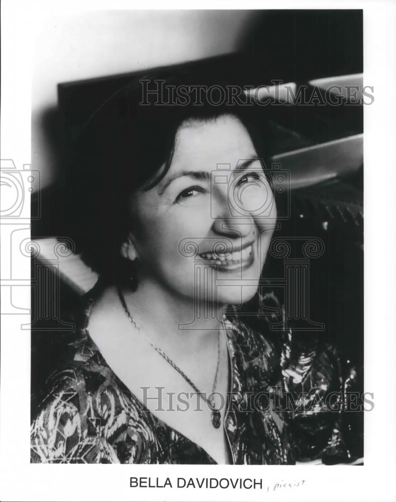 1997 Press Photo Bella Davidovick American Pianist - cvp05390 - Historic Images