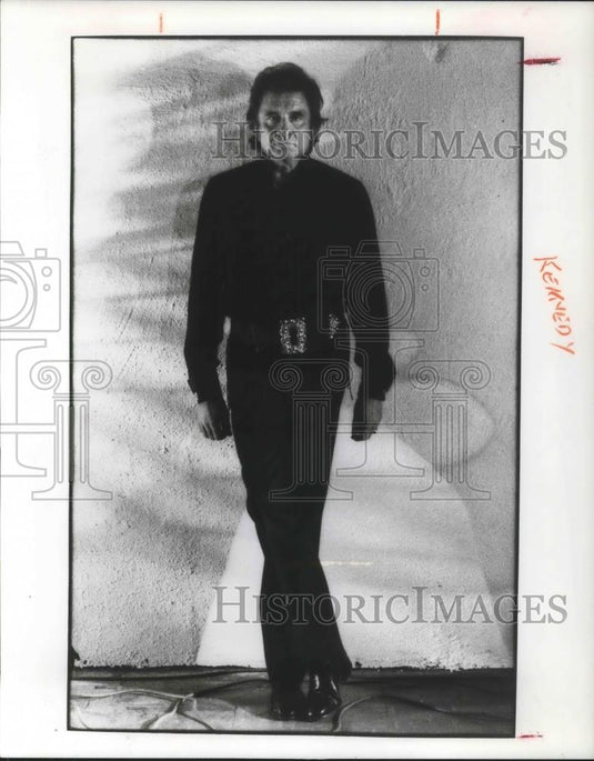 1993 Press Photo Johnny Cash Country Music Singer Songwriter Musician - Historic Images