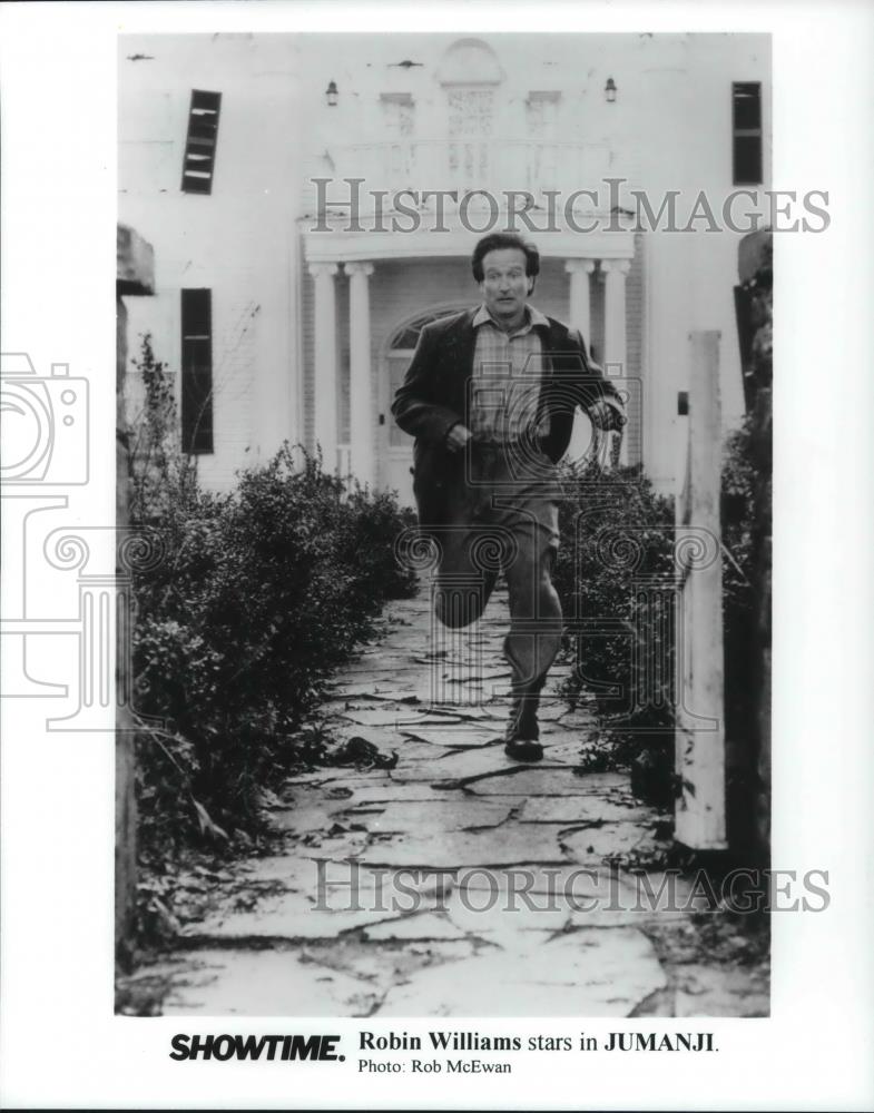1997 Press Photo Robin WIlliams In Jumanji - cvp18806 - Historic Images