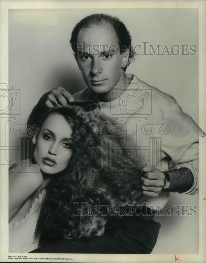 1978 Press Photo Garren at the Plaza hair stylist Glemby International - Historic Images