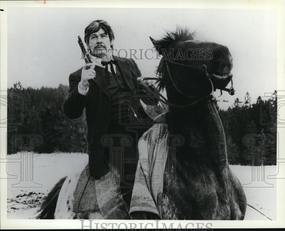 1981 Press Photo Charles Bronson in Breakheart Pass - cvp00725 - Historic Images