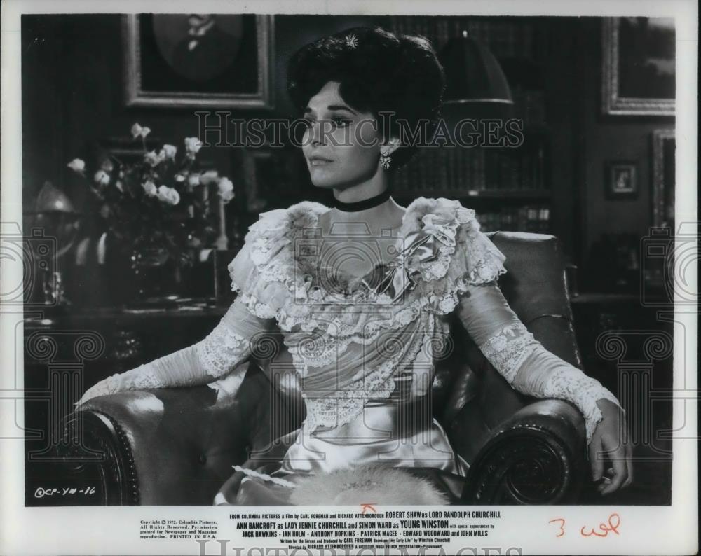 1972 Press Photo Ann Bancroft Actress - cvp15113 - Historic Images