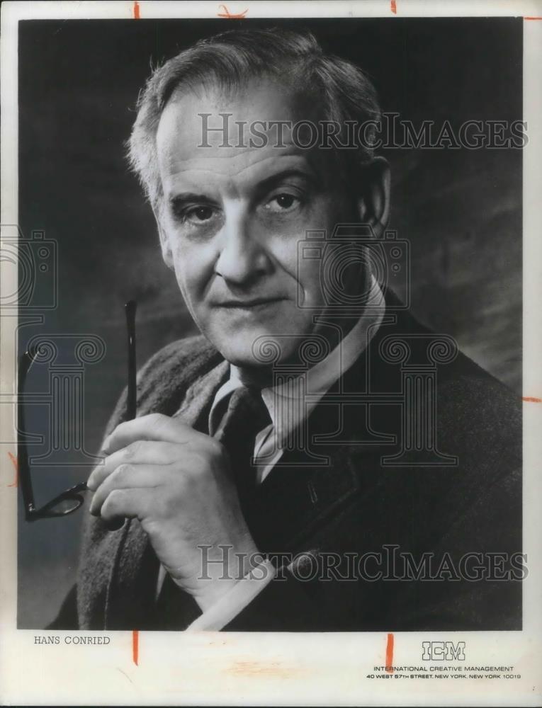 1982 Press Photo Hans Conried of Willie Clarke in Sunshine Boys - cvp07136 - Historic Images
