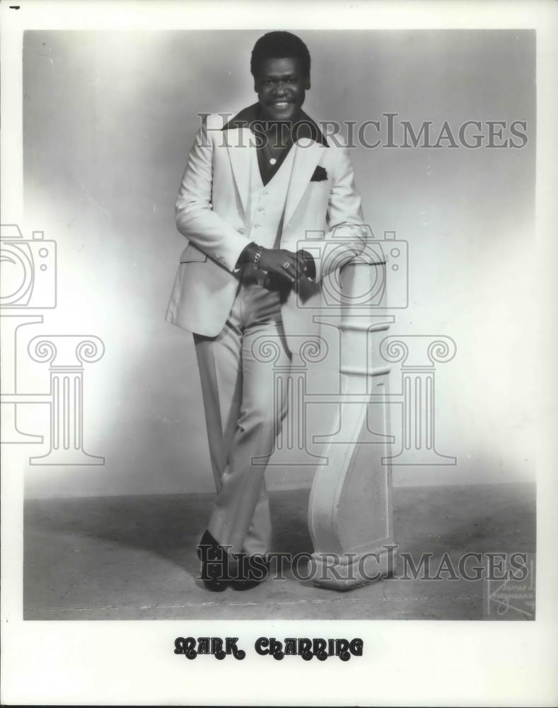 1982 Press Photo Mark Channing Night Club Performer - cvp07357 - Historic Images