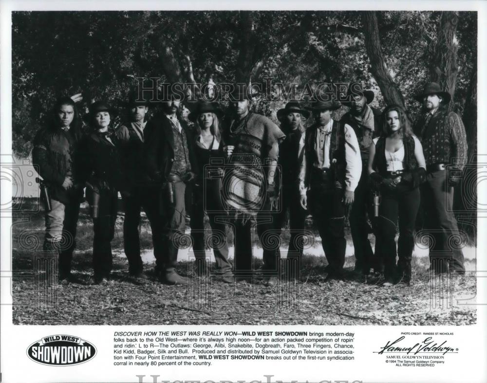1994 Press Photo Wild West Showdown - cvp19276 - Historic Images