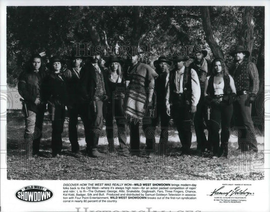 1994 Press Photo Wild West Showdown - cvp19276 - Historic Images