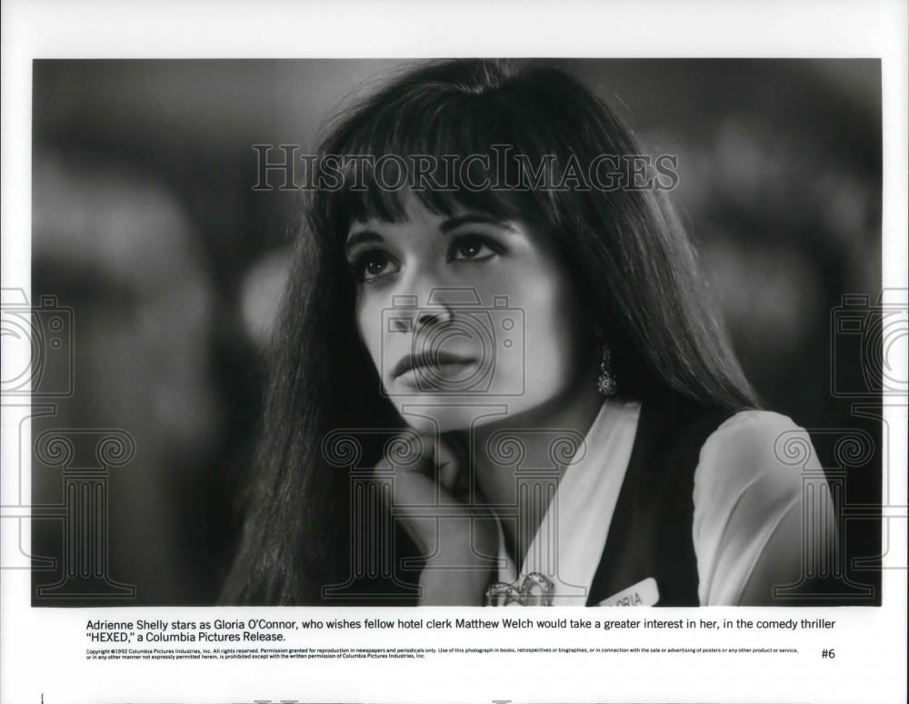 1992 Press Photo Adrienne Shelly on Hexed - cvp12505 - Historic Images