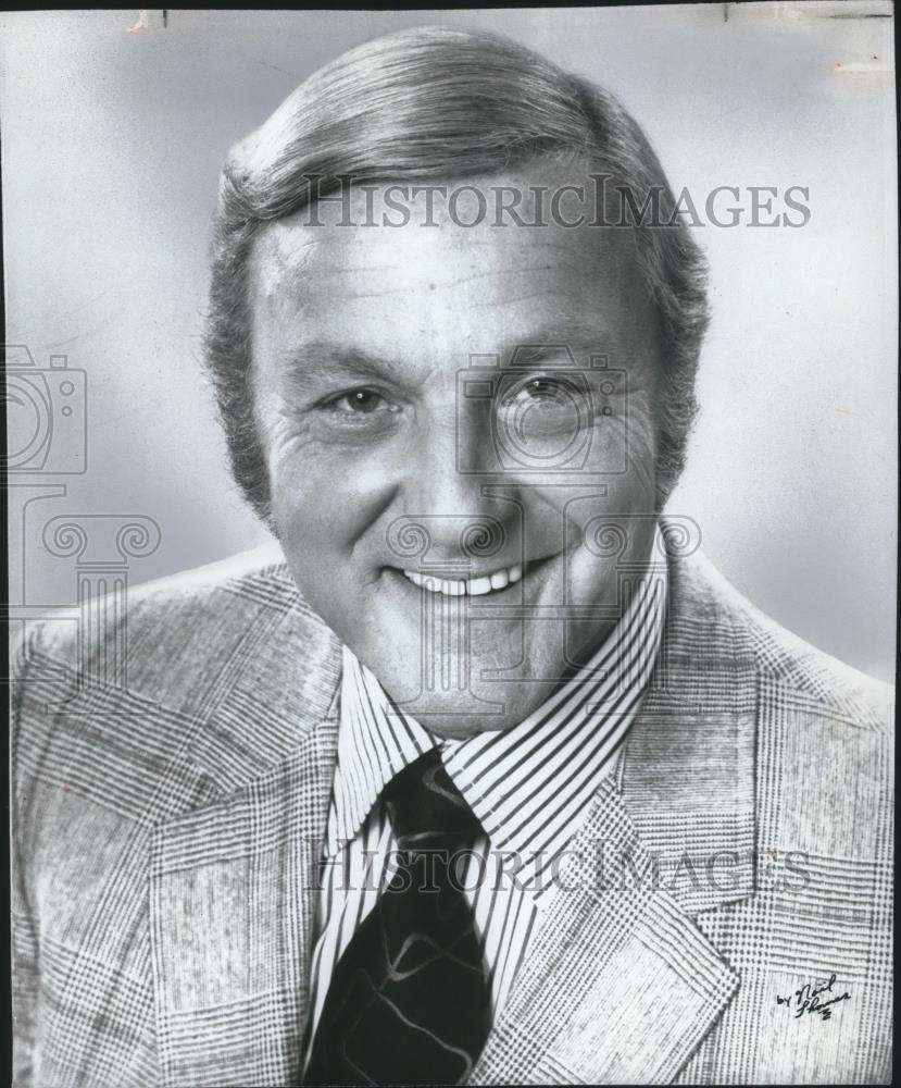 1978 Press Photo Fred Foy Actor Television Game Show Host - cvp14431 - Historic Images