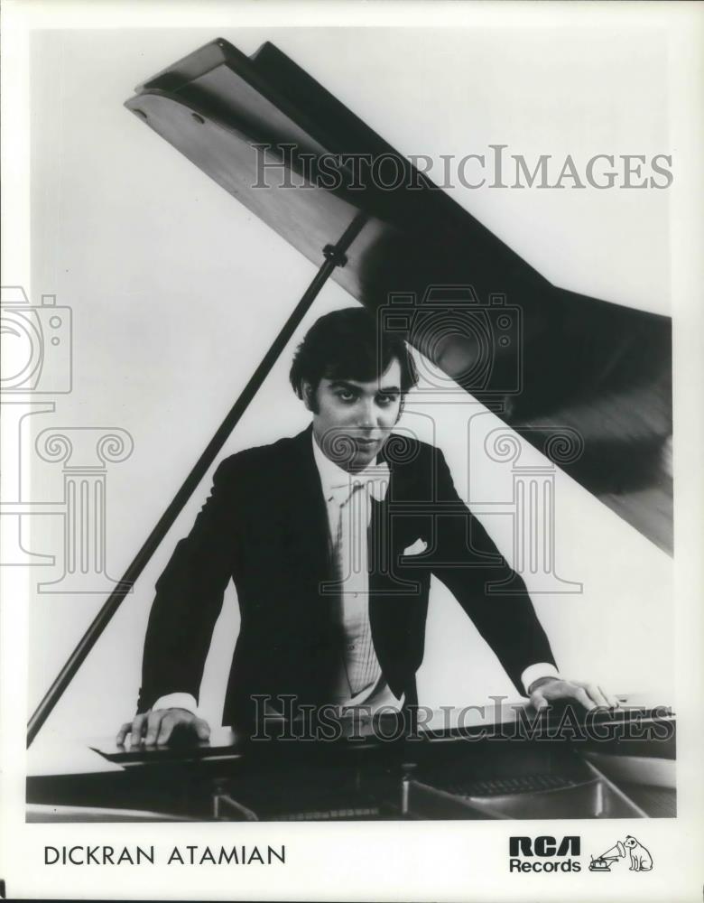 1980 Press Photo Dickran Atamian Pianist - cvp08628 - Historic Images