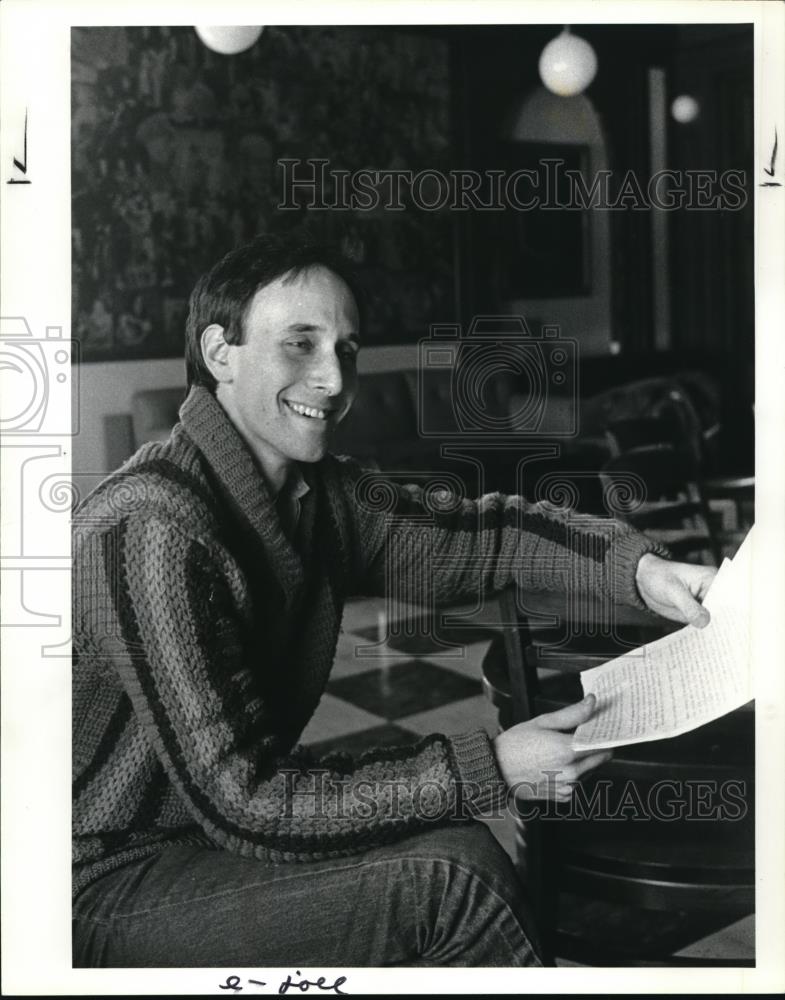 1984 Press Photo Actor Joe Hammer - cva16711 - Historic Images