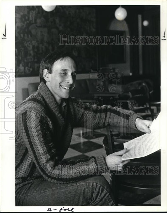 1984 Press Photo Actor Joe Hammer - cva16711 - Historic Images