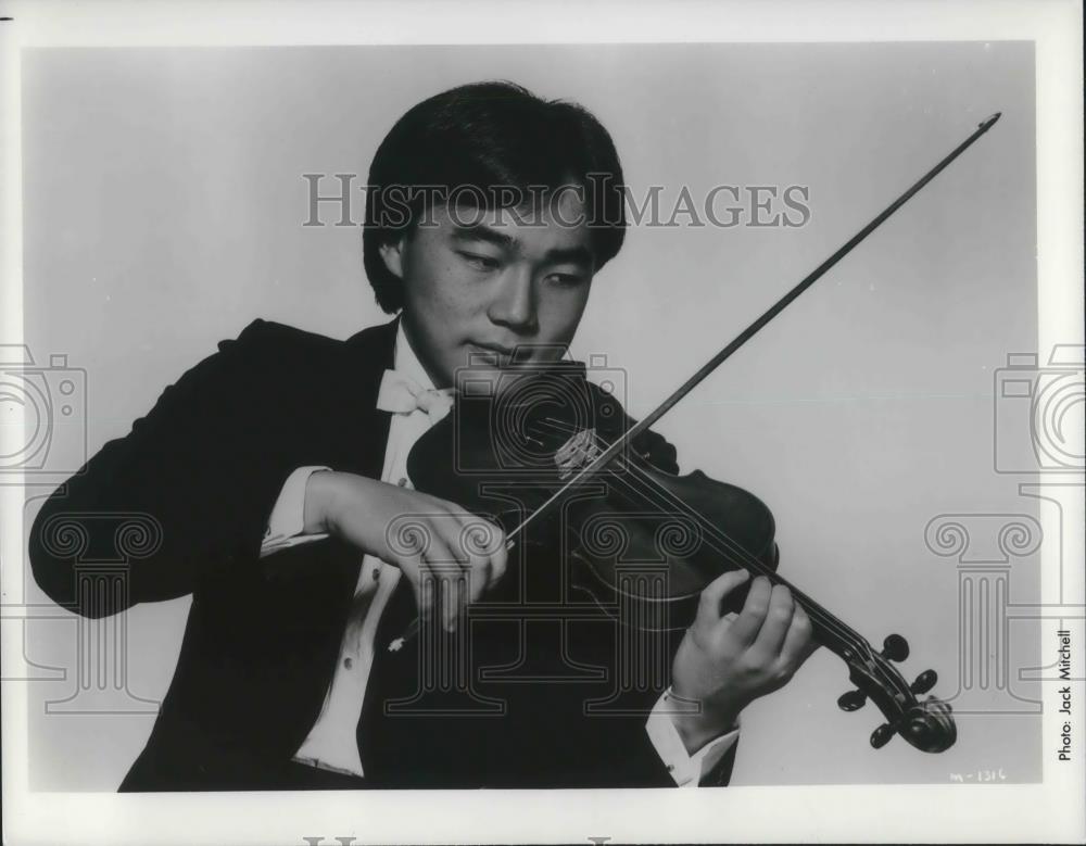 1989 Press Photo Cho-Liang Lin Classical Concert Violinist - cvp06704 - Historic Images