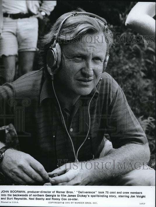 1973 Press Photo John Boorman Producer Director of Deliverance - cvp01247 - Historic Images