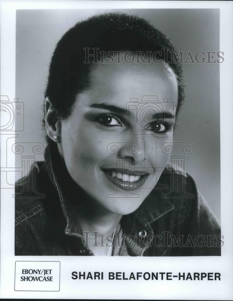1986 Press Photo Shari Belafonte-Harper Actress Model Writer Singer - cvp05259 - Historic Images