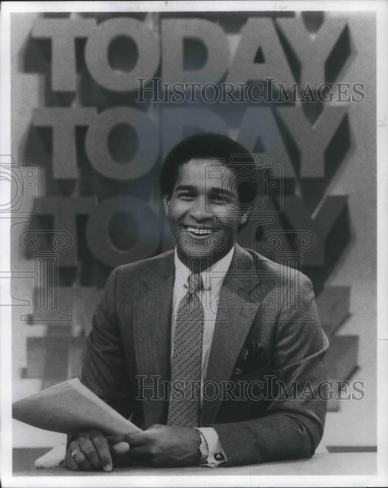 1983 Press Photo Bryant Gumbel of Today Show - cvp11047 - Historic Images
