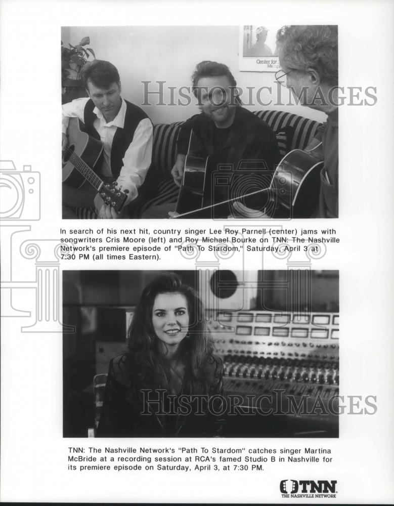 Press Photo Path to Stardom with Martina McBride - cvp10871 - Historic Images