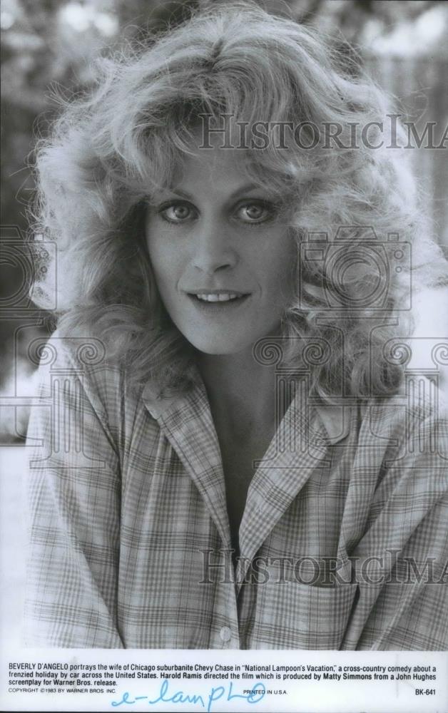 1983 Press Photo Beverly D'Angelo in National Lampoon's Vacation - cvp