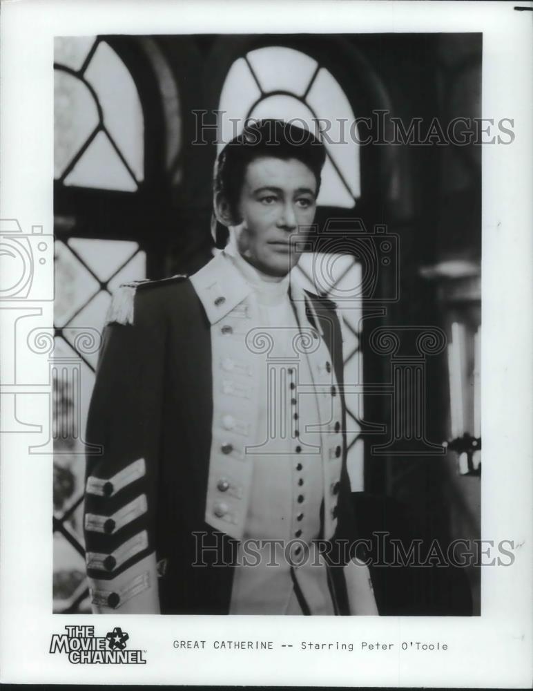 1986 Press Photo Peter O&#39;Toole stars in Great Catherine - cvp10760 - Historic Images