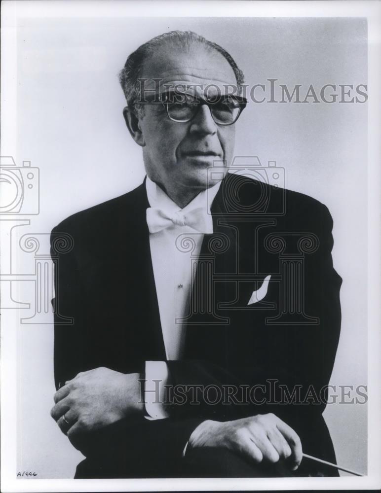 1981 Press Photo Franz Allers Conductor Ballet Opera Symphony Broadway Musicals - Historic Images