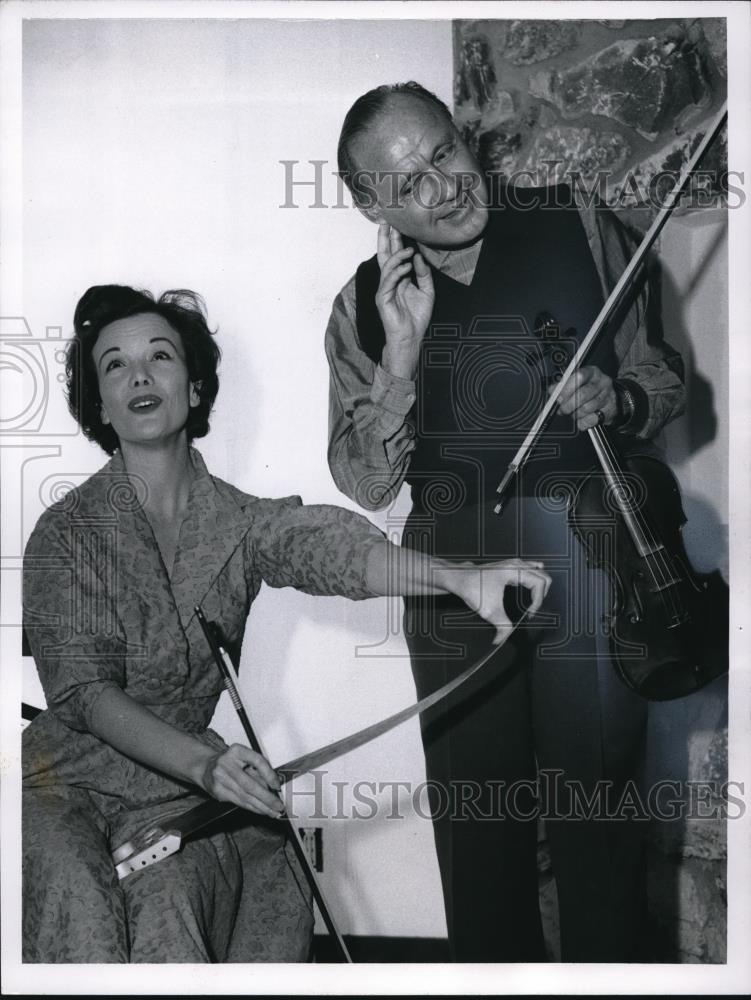 1961 Press Photo Jack Benny Musician - cvp00852 - Historic Images