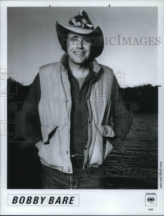 1982 Press Photo Bobby Bare Musician - cvp14663 - Historic Images