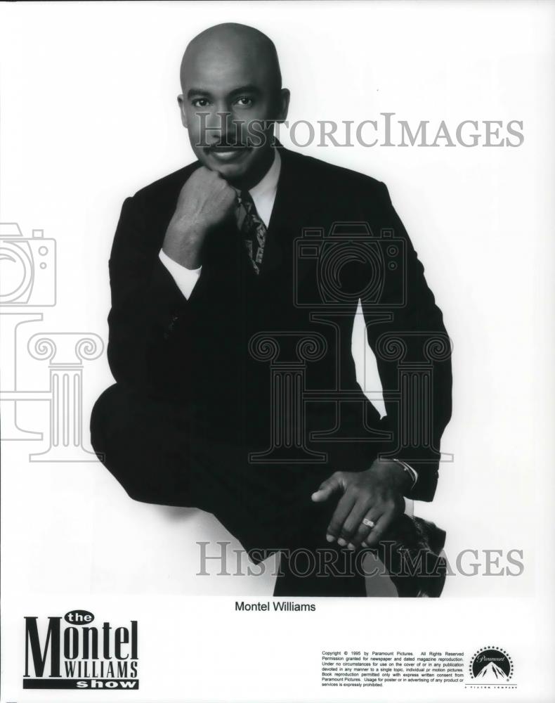 1995 Press Photo Montel Williams - cvp19501 - Historic Images