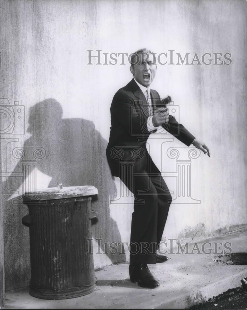 1965 Press Photo Mick Adams in Young Dillinger - cvp08545 - Historic Images
