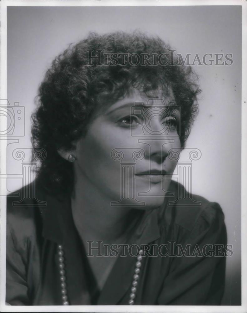 1984 Press Photo Lucille Pachter Gruber harpschordist - cvp17757 - Historic Images