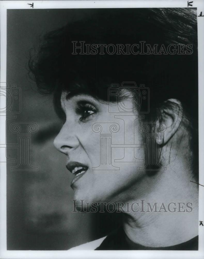 1982 Press Photo Valerie Harper American Actress on Mary Tyler Moore and Rhoda - Historic Images