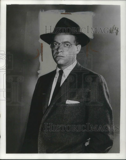 1956 Press Photo Casey Adams - cvp07989 - Historic Images