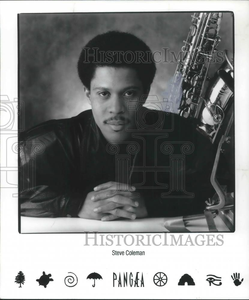 1988 Press Photo Steve Coleman Jazz Saxophonist Composer Bandleader 1988 Press Photo Steve Coleman Jazz Saxophonist Composer Bandleader
