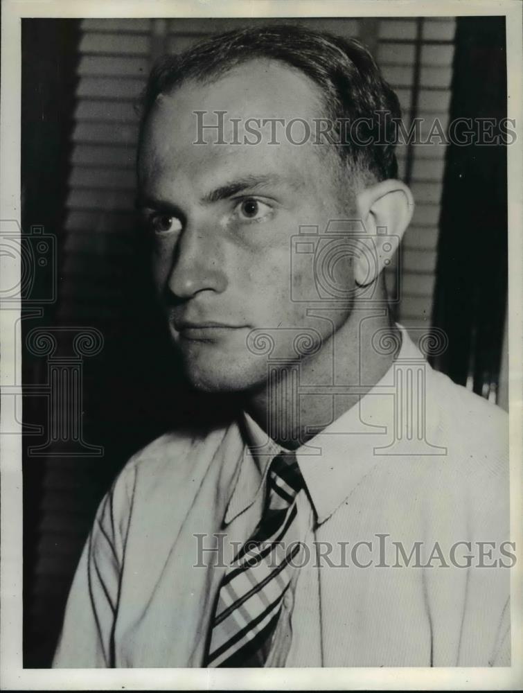 1946 Press Photo James Robert Engle killed Emily Abernathy - Historic Images