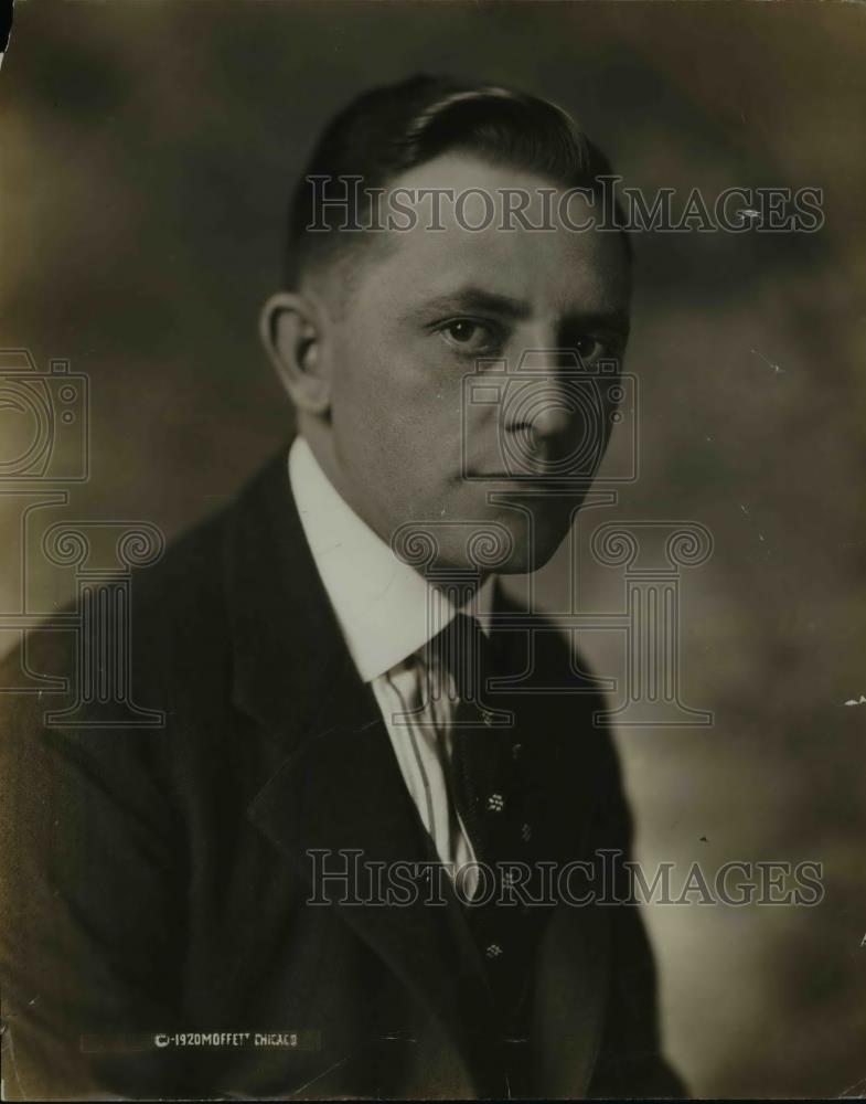 1920 Press Photo Ralph E. Johnson- Candidate - Historic Images