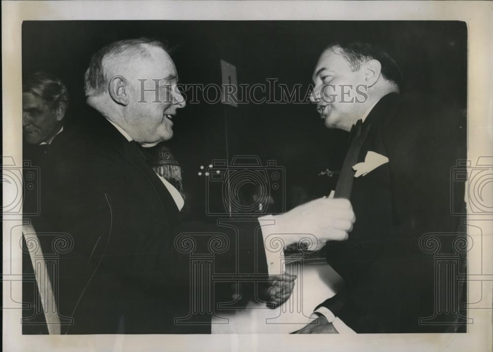 1939 Press Photo Washington DC William Allen White President of Society and - Historic Images