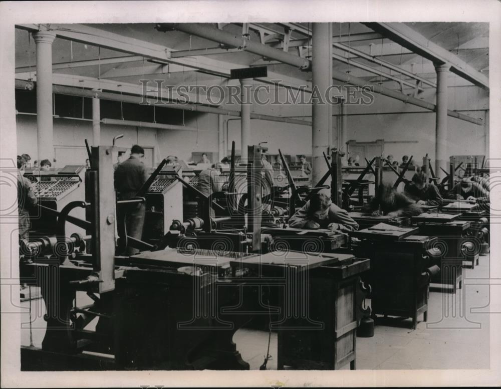 1936 Press Photo City Of Paris France, Manufacturing Technological School - Historic Images