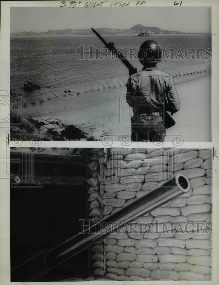 1963 Press Photo The Island of Quemoy, off the coast of Communist China - Historic Images