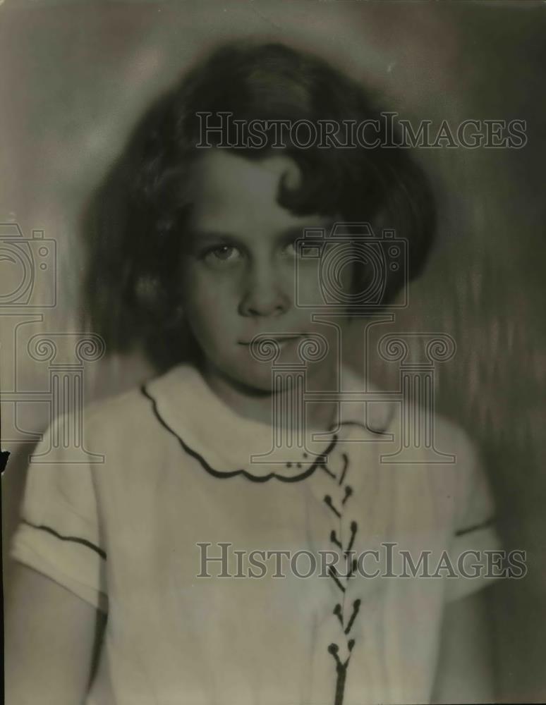 1933 Press Photo Sally Ann Kemper, daughter of R. Crosley Kemper - Historic Images