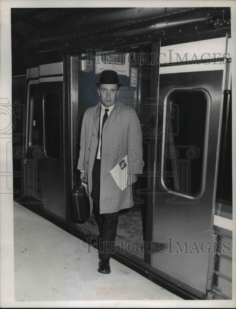 1968 Press Photo William Smith Newark New Jersey businessman - Historic Images