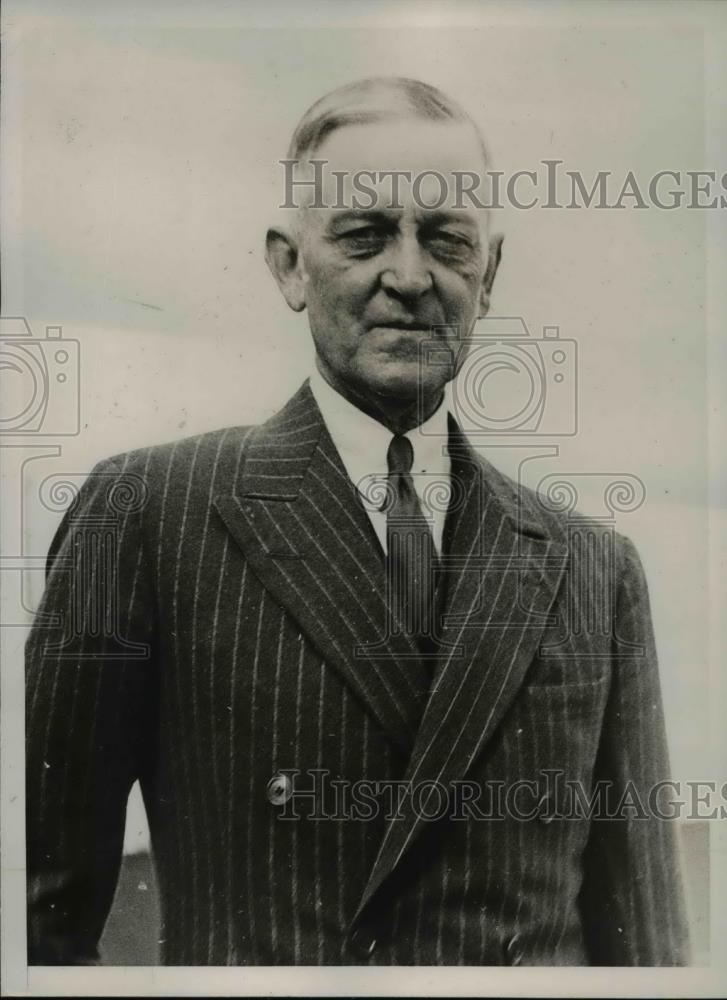 1937 Press Photo Robert W Bingham United States Ambassador To Court of St. James - Historic Images