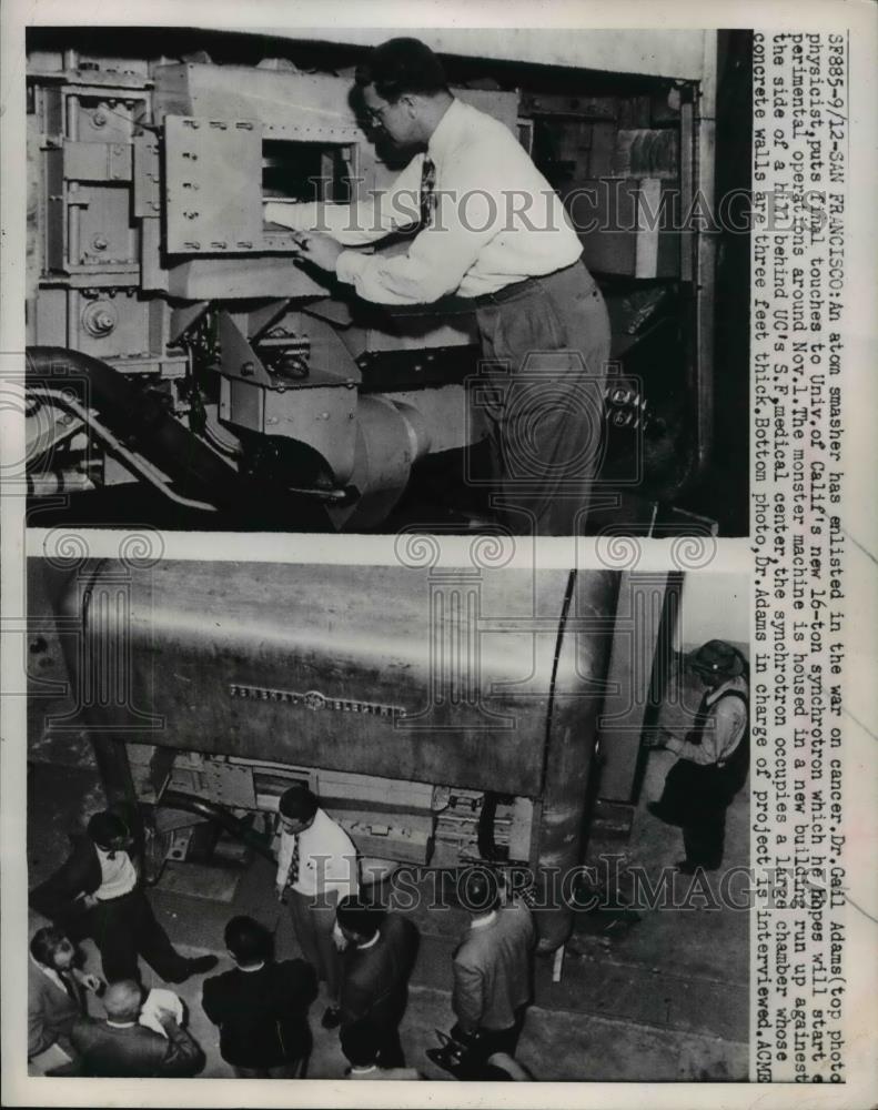 1951 Press Photo The Monster Machine - Historic Images