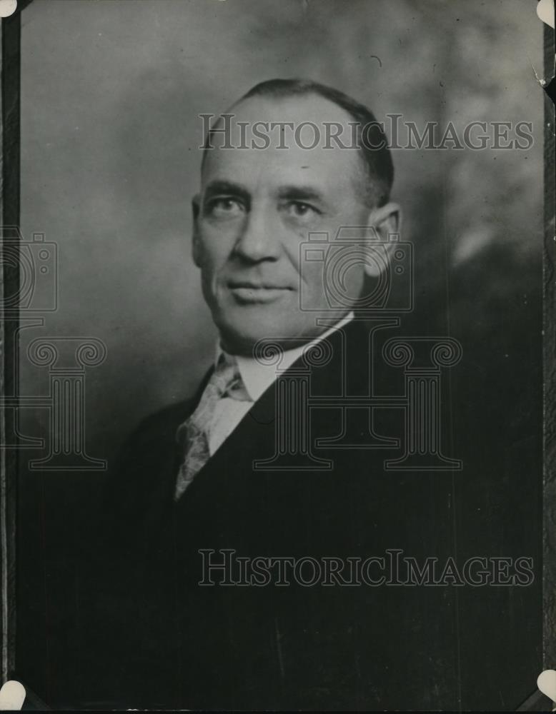 1928 Press Photo M C Haecker of the West - Historic Images