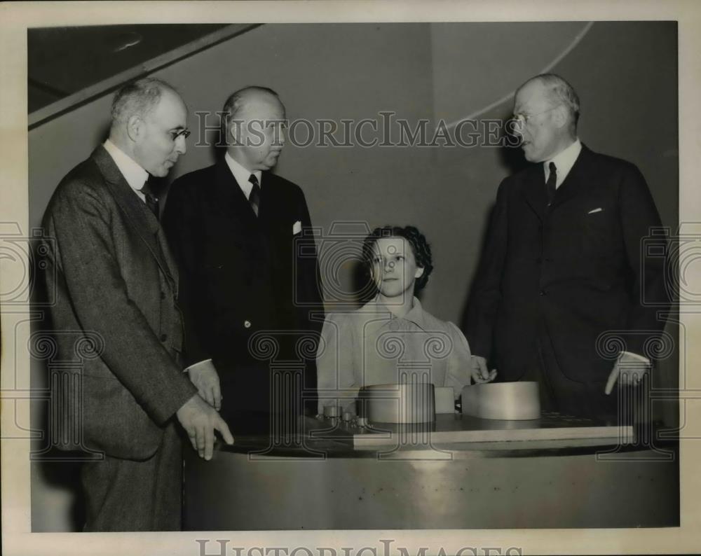 1939 Press Photo Frank Jamett, Walter and James Kilpatrick - Historic Images