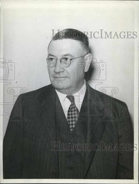 1939 Press Photo Perry Smith, Foreman of the Federal Grand Jury - Historic Images